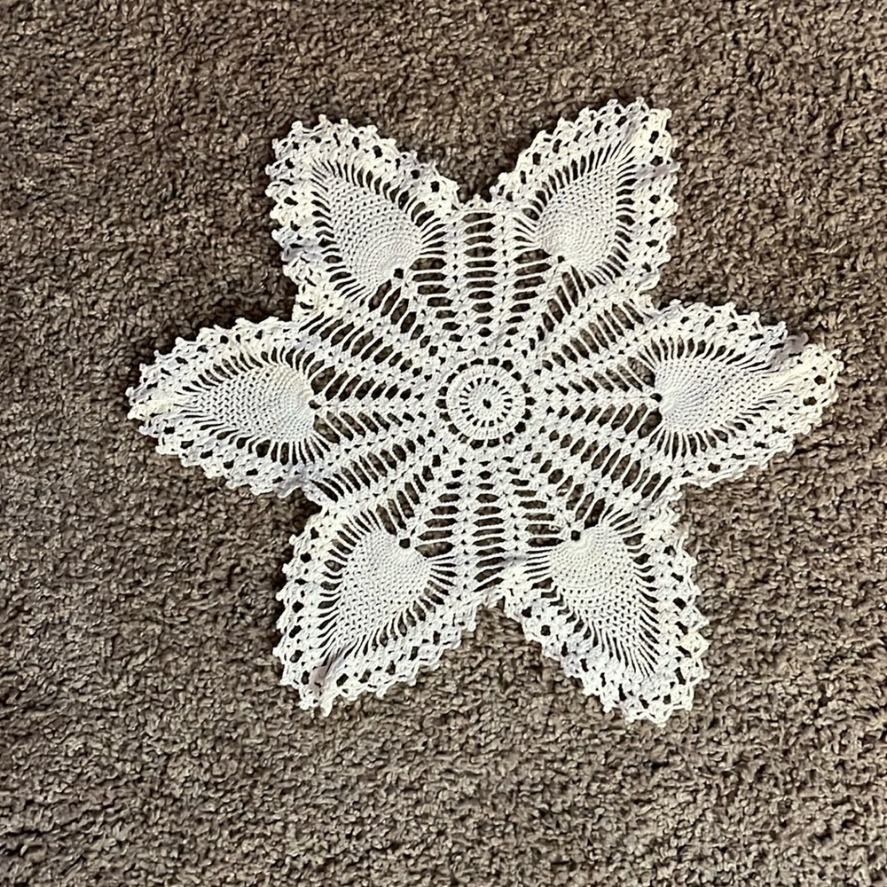Vintage dolly white